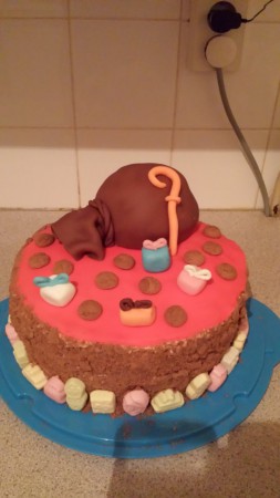 Sinterklaastaart met speculaassmaak